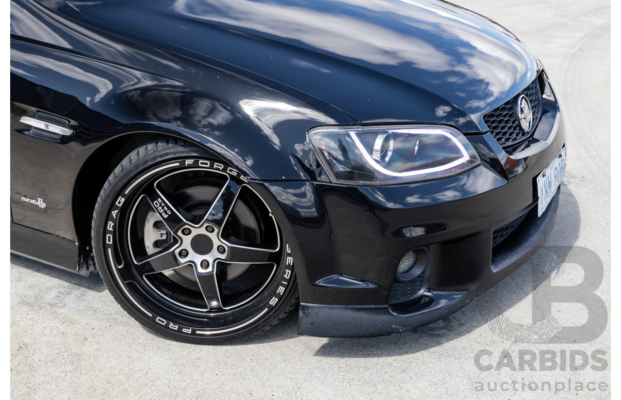 3/2011 Holden Commodore SS-V VE II Utility Phantom Black V8 6.0L