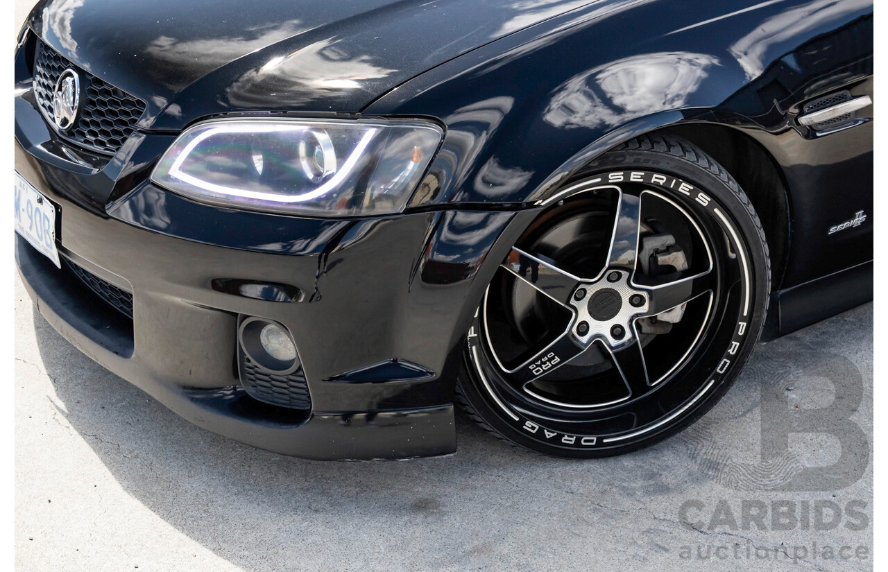 3/2011 Holden Commodore SS-V VE II Utility Phantom Black V8 6.0L