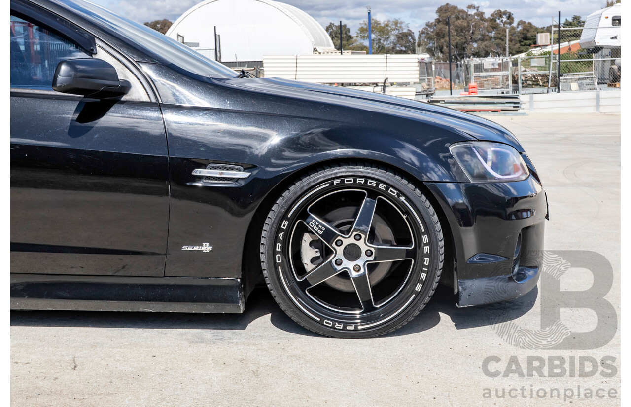 3/2011 Holden Commodore SS-V VE II Utility Phantom Black V8 6.0L