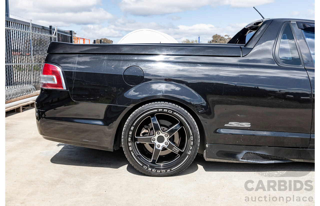 3/2011 Holden Commodore SS-V VE II Utility Phantom Black V8 6.0L
