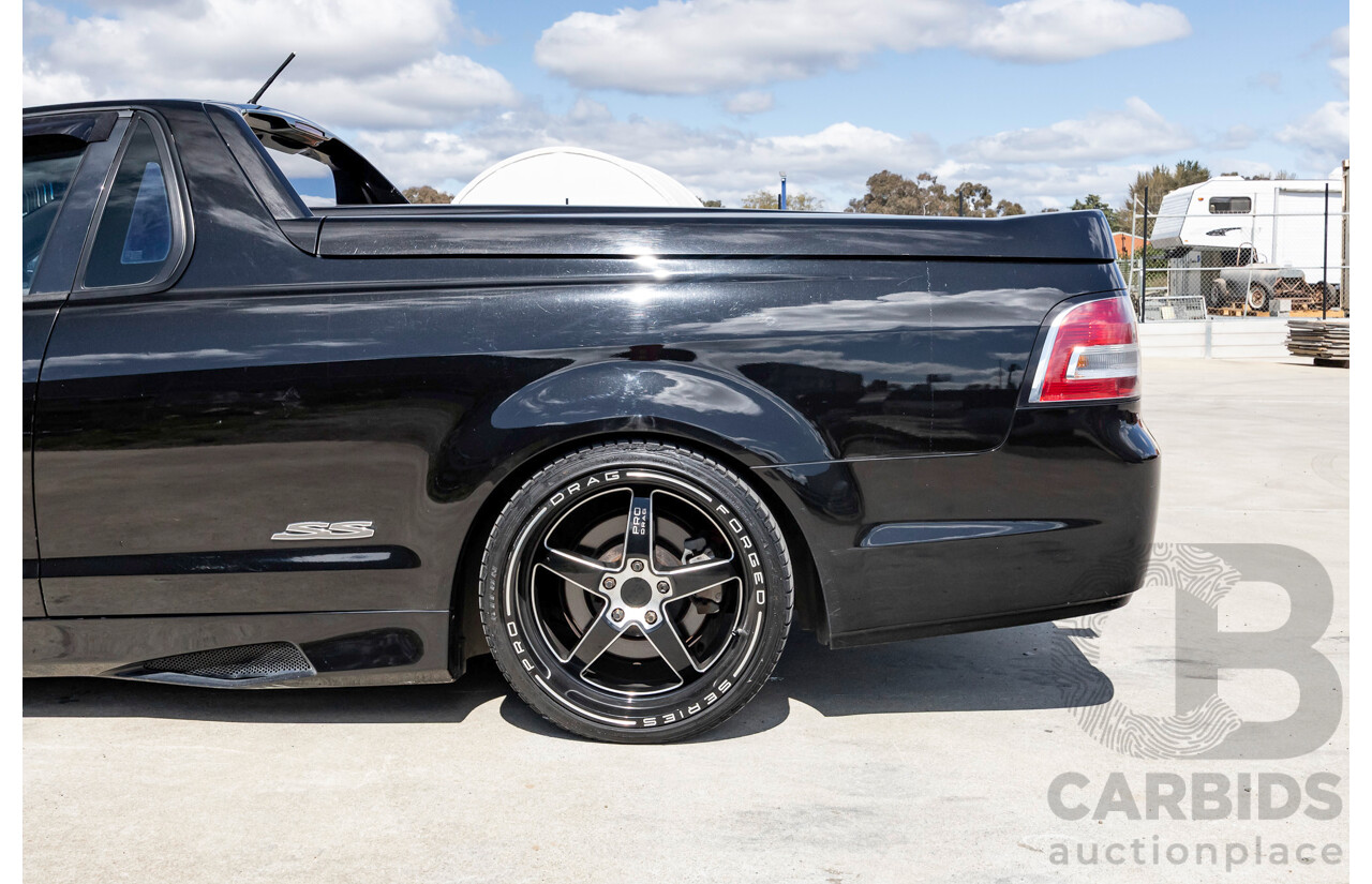 3/2011 Holden Commodore SS-V VE II Utility Phantom Black V8 6.0L