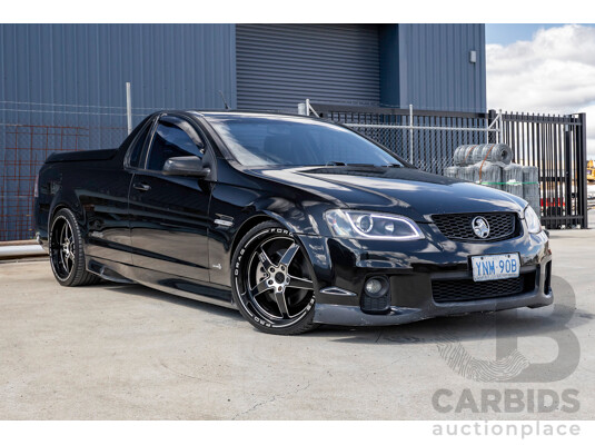 3/2011 Holden Commodore SS-V VE II Utility Phantom Black V8 6.0L