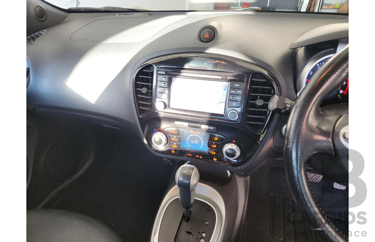 12/2015 Nissan Juke Ti-S (awd) F15 SERIES 2 4d Wagon White 1.6L