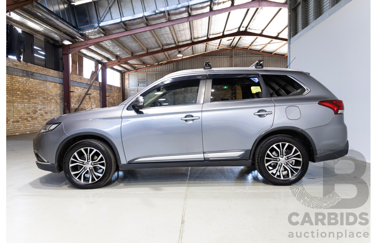 05/2015 Mitsubishi Outlander XLS (4x4) ZK MY16 4d Wagon Grey 2.3L