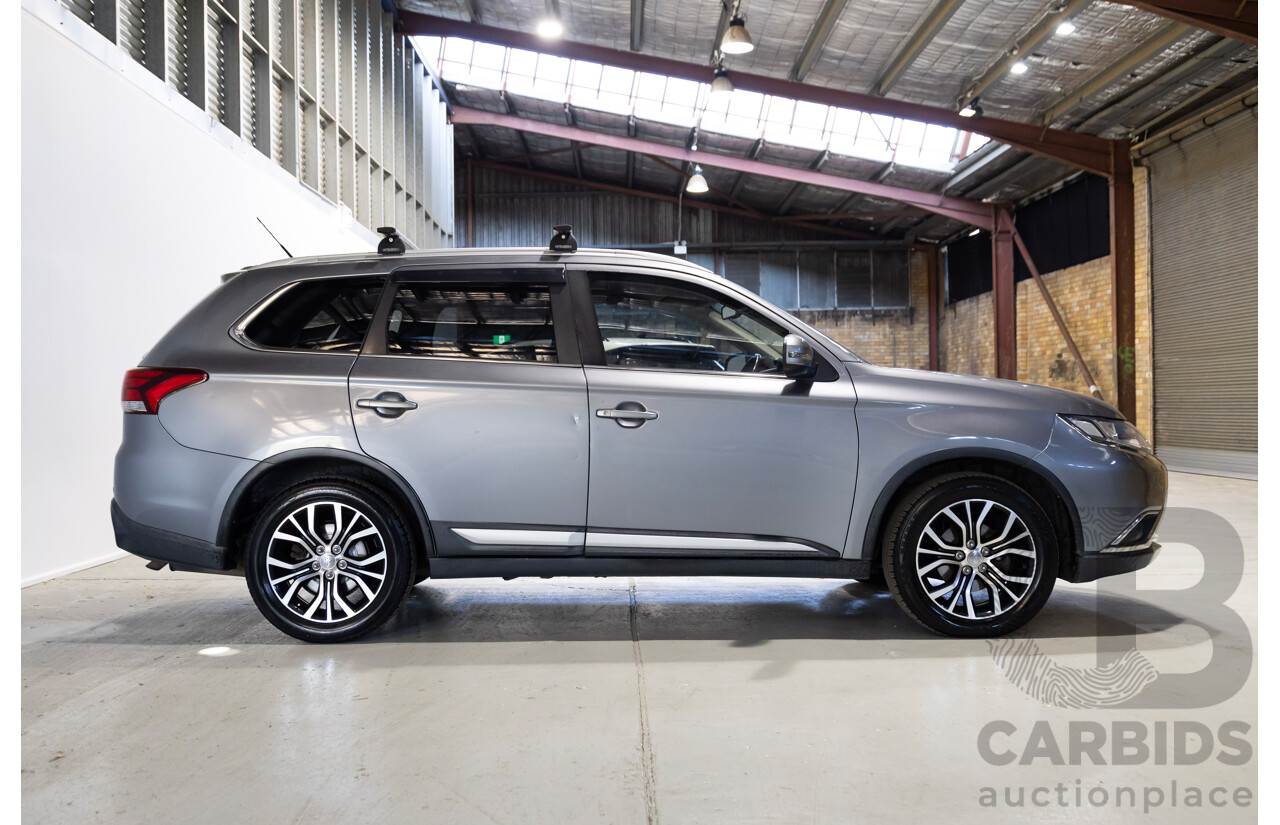 05/2015 Mitsubishi Outlander XLS (4x4) ZK MY16 4d Wagon Grey 2.3L