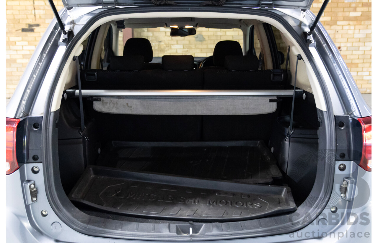 05/2015 Mitsubishi Outlander XLS (4x4) ZK MY16 4d Wagon Grey 2.3L