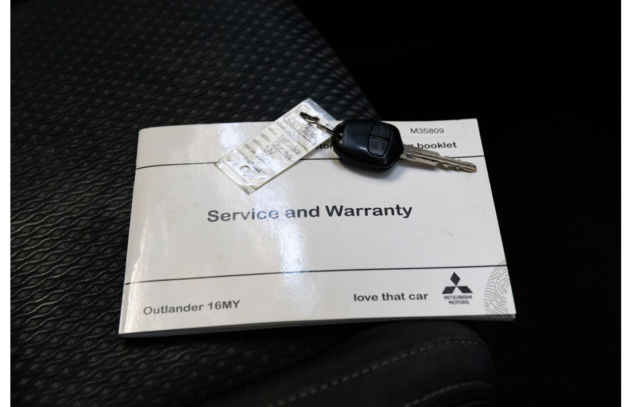 05/2015 Mitsubishi Outlander XLS (4x4) ZK MY16 4d Wagon Grey 2.3L