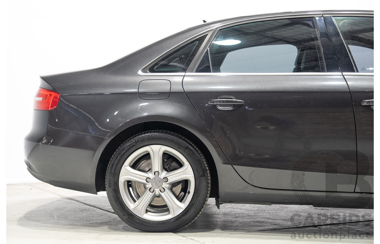 05/2013 Audi A4 1.8 TFSI B8 (8K) MY13 4d Sedan Grey Turbo 1.8L