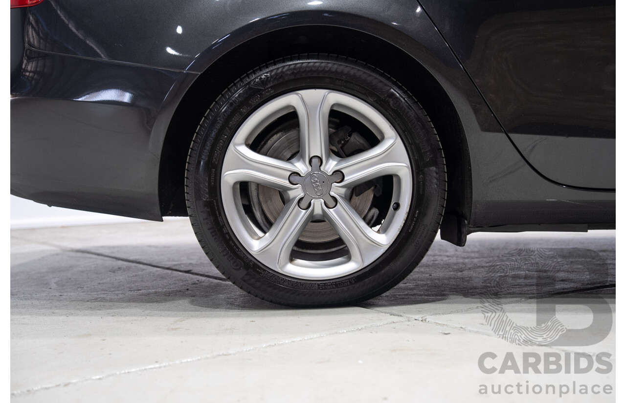 05/2013 Audi A4 1.8 TFSI B8 (8K) MY13 4d Sedan Grey Turbo 1.8L