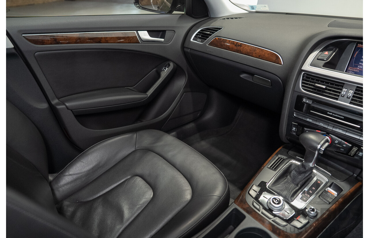 05/2013 Audi A4 1.8 TFSI B8 (8K) MY13 4d Sedan Grey Turbo 1.8L