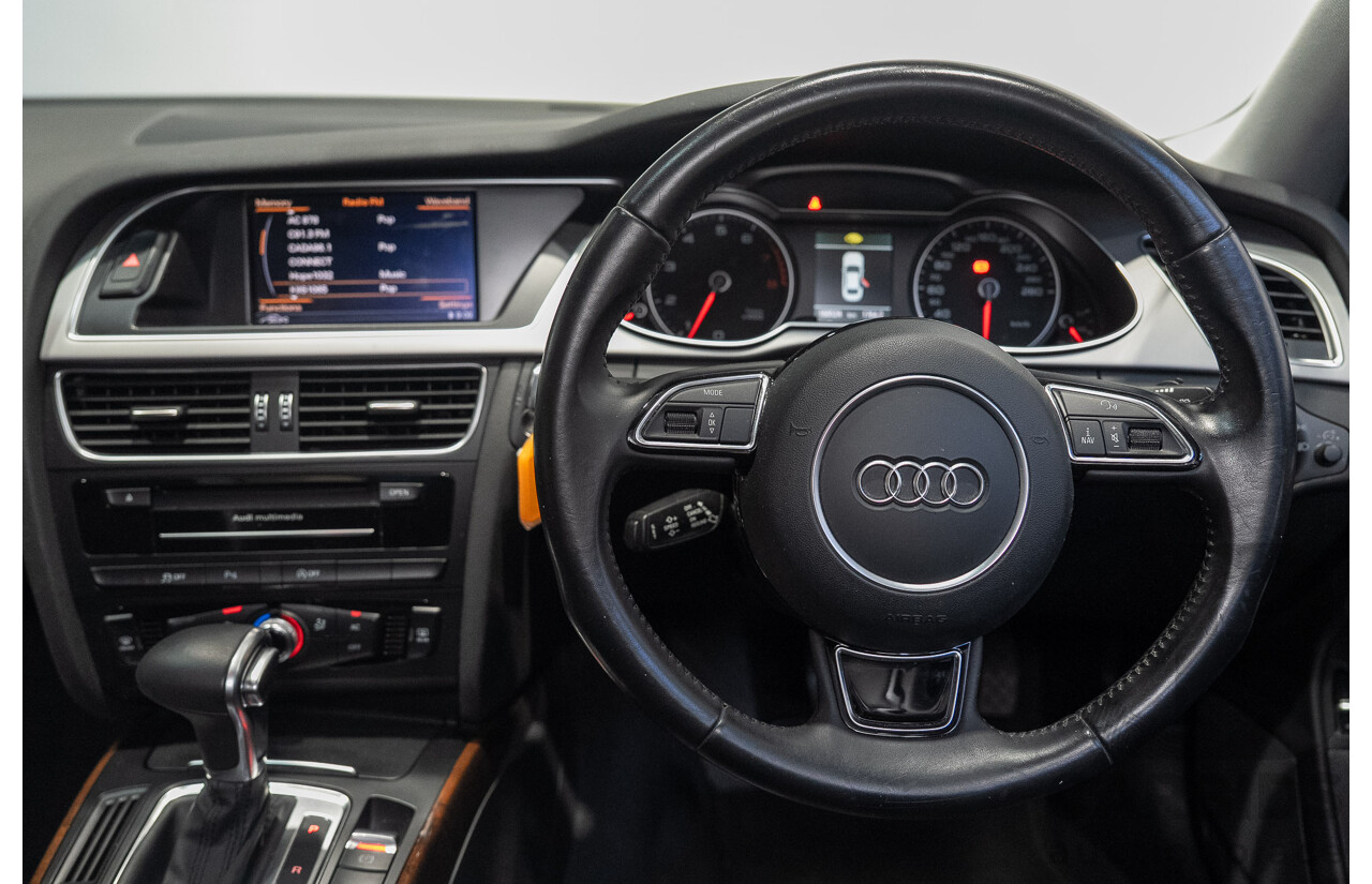 05/2013 Audi A4 1.8 TFSI B8 (8K) MY13 4d Sedan Grey Turbo 1.8L