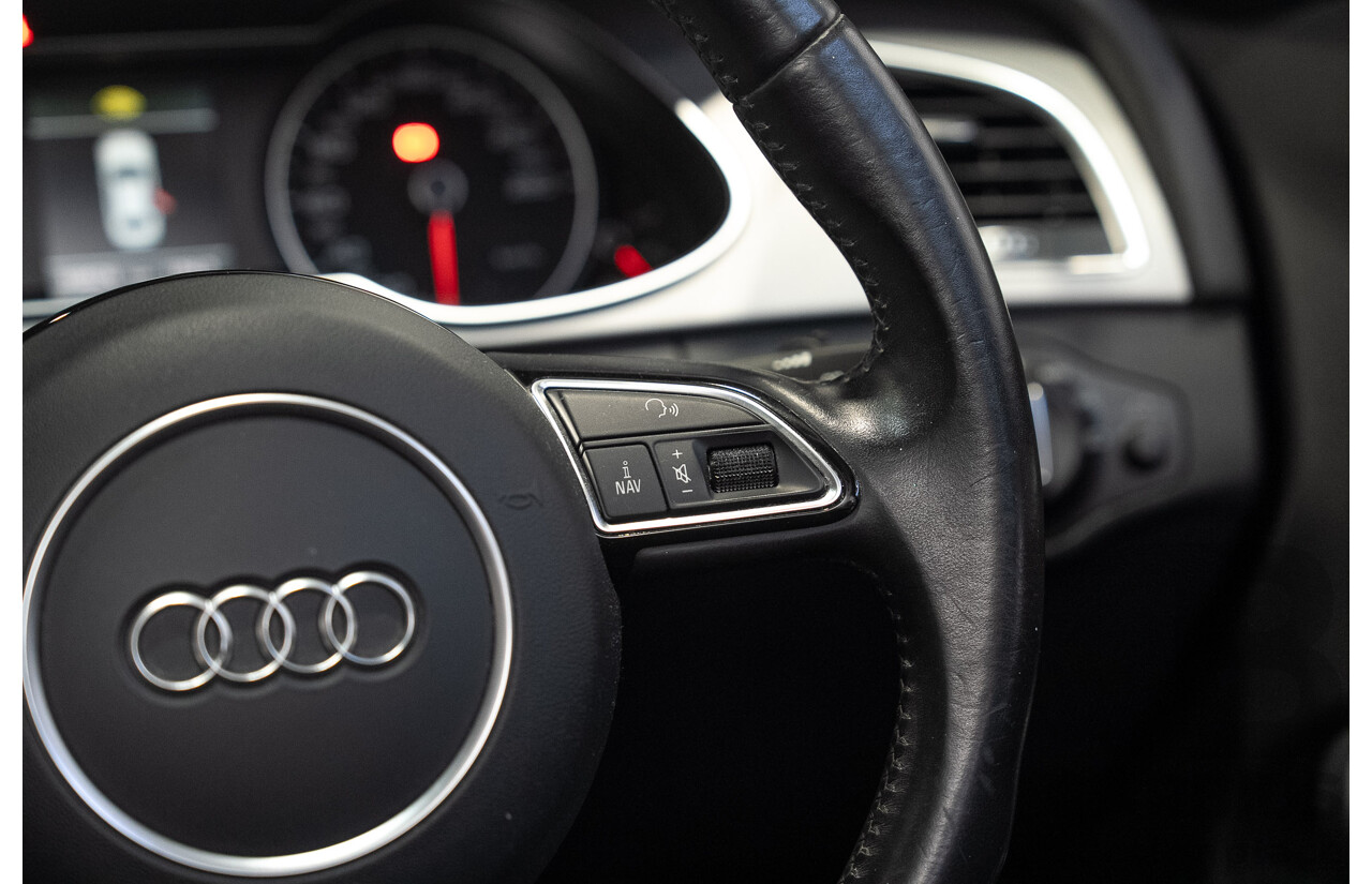 05/2013 Audi A4 1.8 TFSI B8 (8K) MY13 4d Sedan Grey Turbo 1.8L