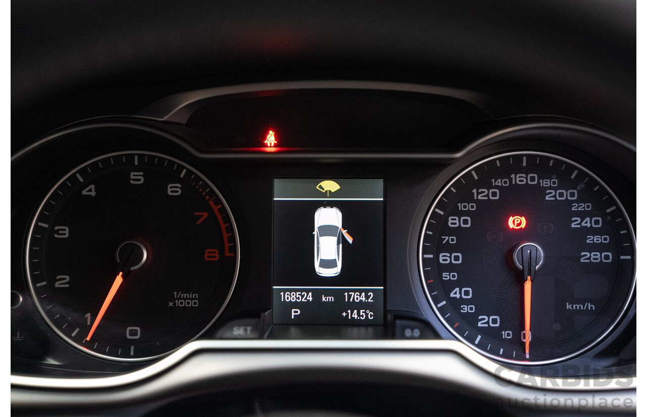 05/2013 Audi A4 1.8 TFSI B8 (8K) MY13 4d Sedan Grey Turbo 1.8L