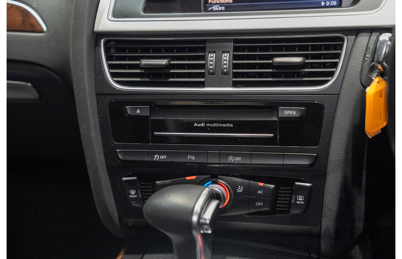 05/2013 Audi A4 1.8 TFSI B8 (8K) MY13 4d Sedan Grey Turbo 1.8L