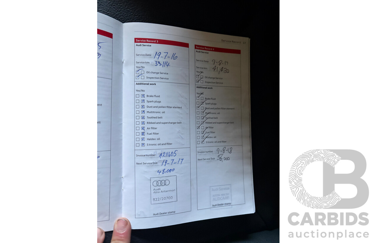 05/2013 Audi A4 1.8 TFSI B8 (8K) MY13 4d Sedan Grey Turbo 1.8L