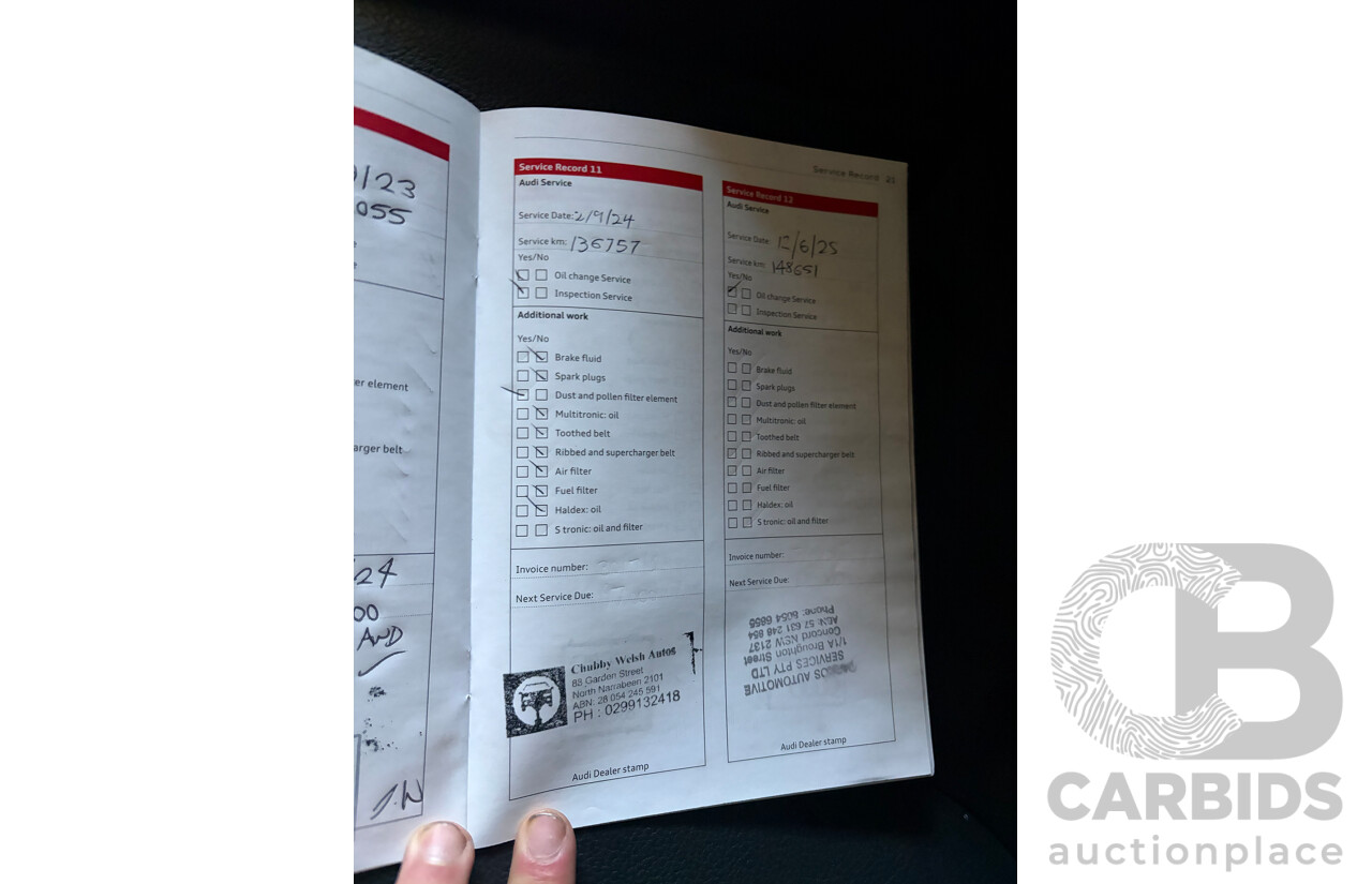 05/2013 Audi A4 1.8 TFSI B8 (8K) MY13 4d Sedan Grey Turbo 1.8L