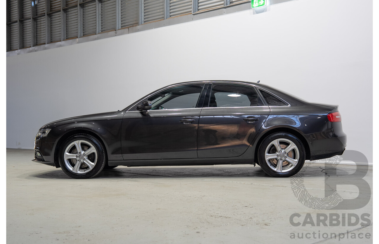 05/2013 Audi A4 1.8 TFSI B8 (8K) MY13 4d Sedan Grey Turbo 1.8L