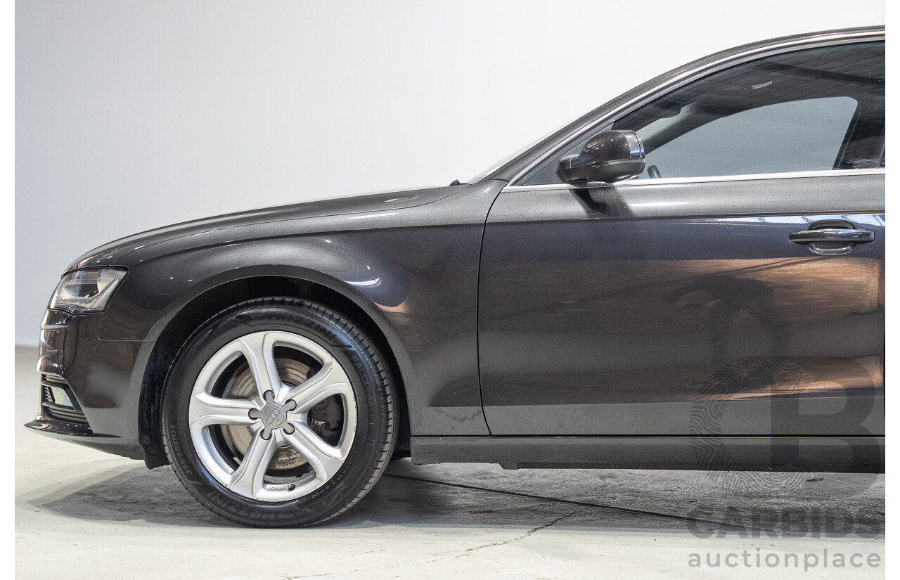 05/2013 Audi A4 1.8 TFSI B8 (8K) MY13 4d Sedan Grey Turbo 1.8L