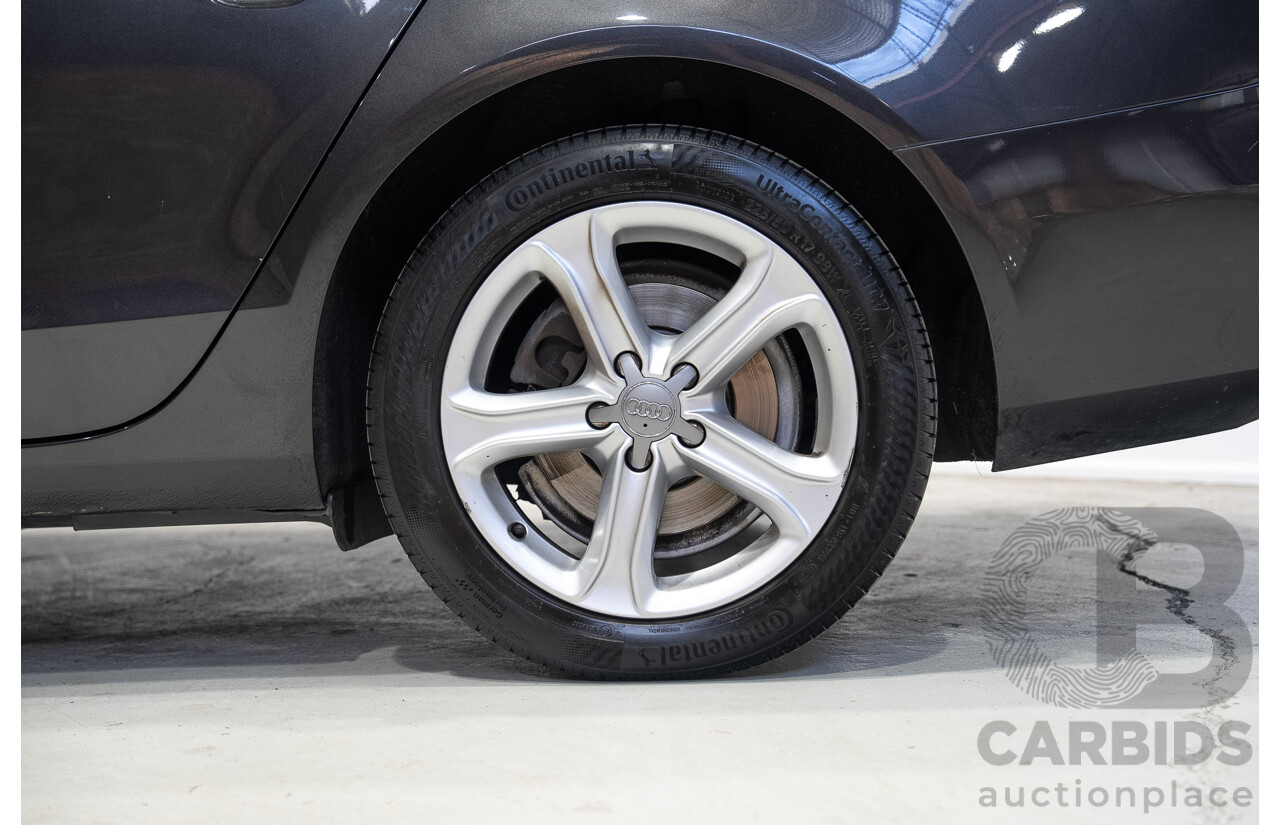 05/2013 Audi A4 1.8 TFSI B8 (8K) MY13 4d Sedan Grey Turbo 1.8L