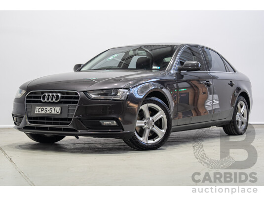 05/2013 Audi A4 1.8 TFSI B8 (8K) MY13 4d Sedan Grey Turbo 1.8L