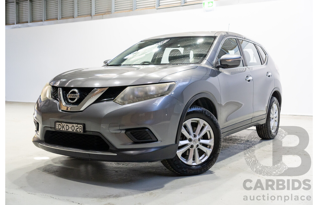 09/2015 Nissan X-Trail ST (4x4) T32 4d Wagon Grey 2.5L