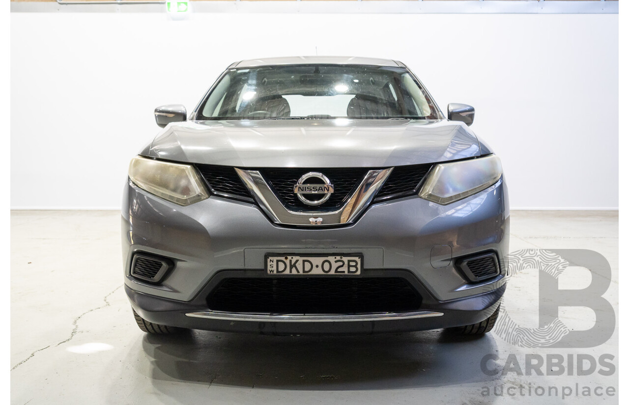 09/2015 Nissan X-Trail ST (4x4) T32 4d Wagon Grey 2.5L