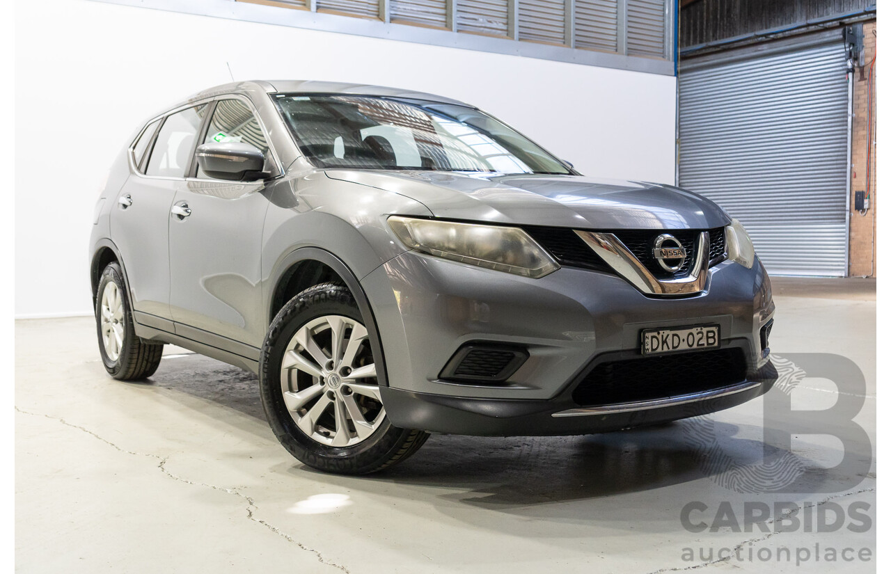 09/2015 Nissan X-Trail ST (4x4) T32 4d Wagon Grey 2.5L