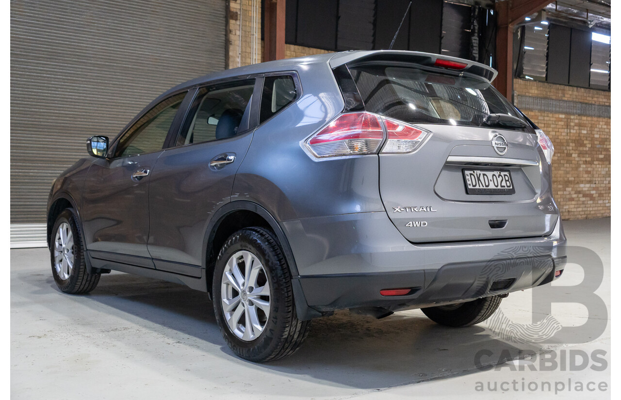 09/2015 Nissan X-Trail ST (4x4) T32 4d Wagon Grey 2.5L