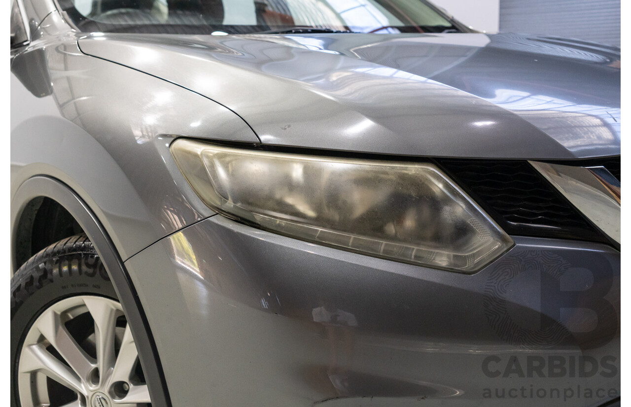 09/2015 Nissan X-Trail ST (4x4) T32 4d Wagon Grey 2.5L