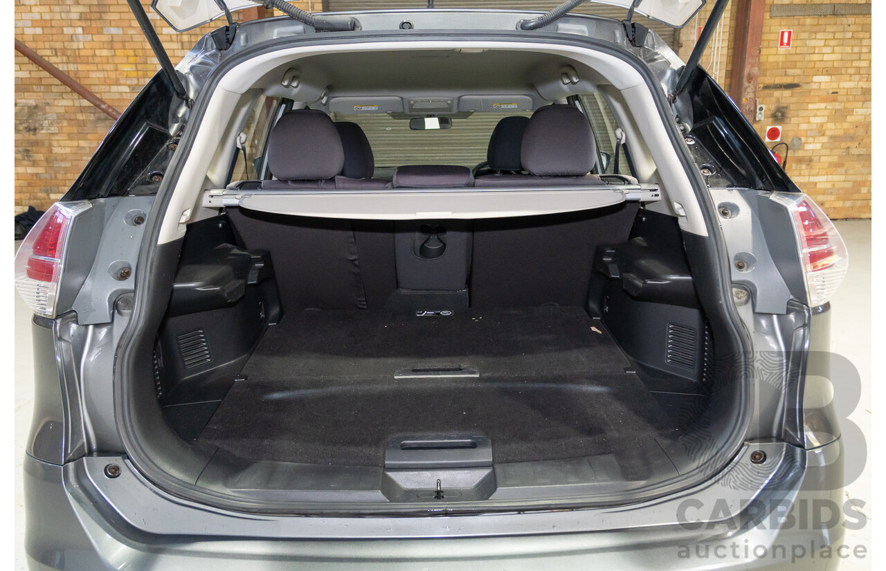 09/2015 Nissan X-Trail ST (4x4) T32 4d Wagon Grey 2.5L