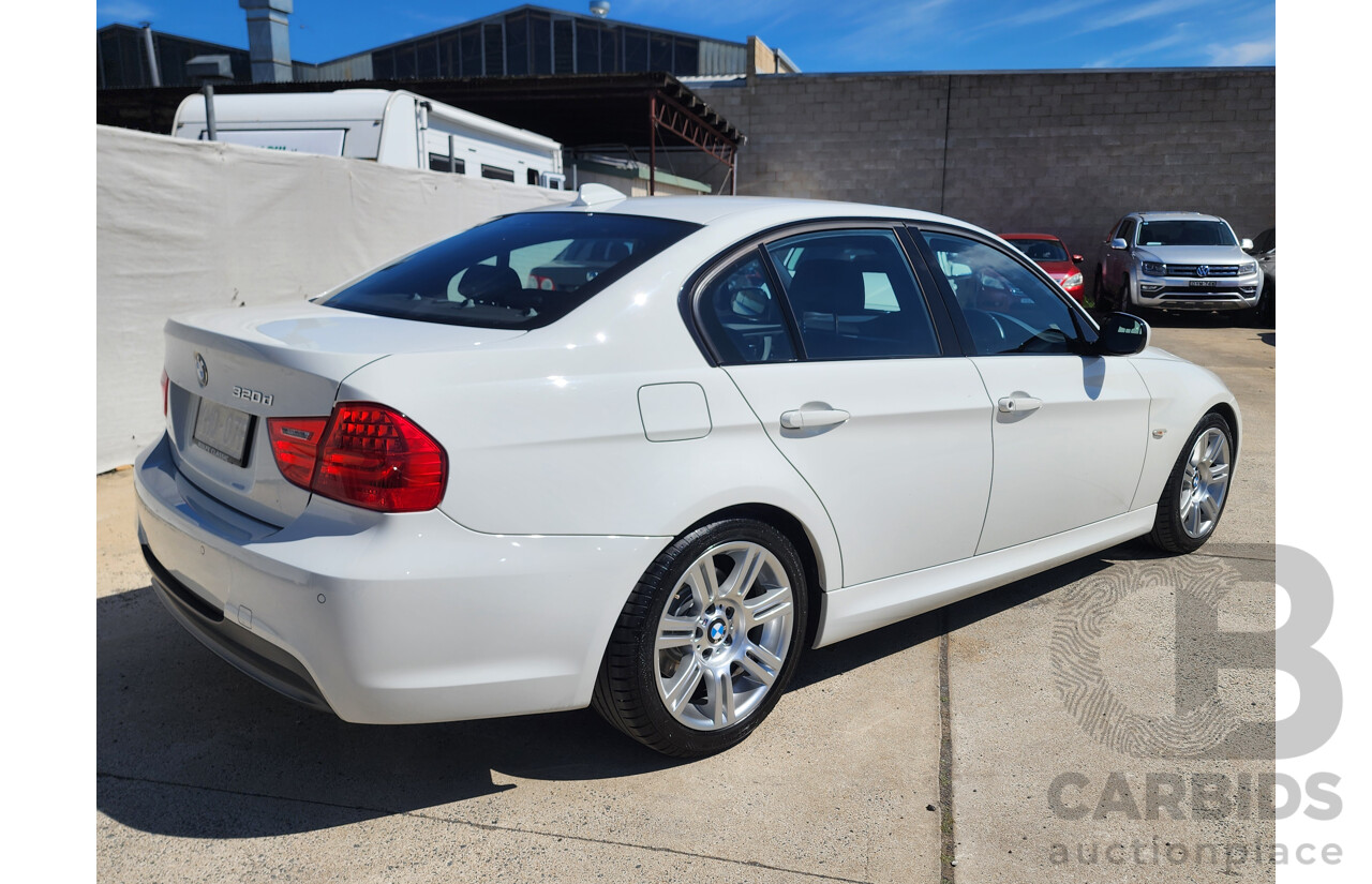 07/2011 Bmw 3 20d M Sport Lifestyle E90 MY11 4d Sedan White 2.0L