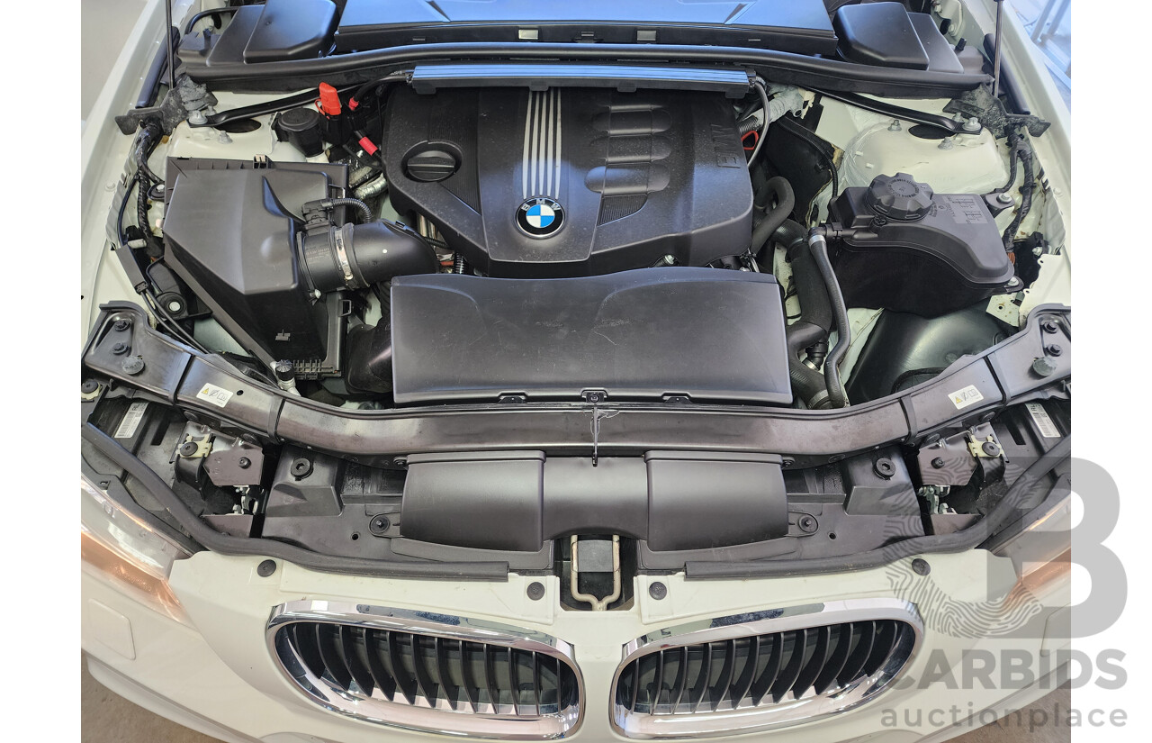 07/2011 Bmw 3 20d M Sport Lifestyle E90 MY11 4d Sedan White 2.0L