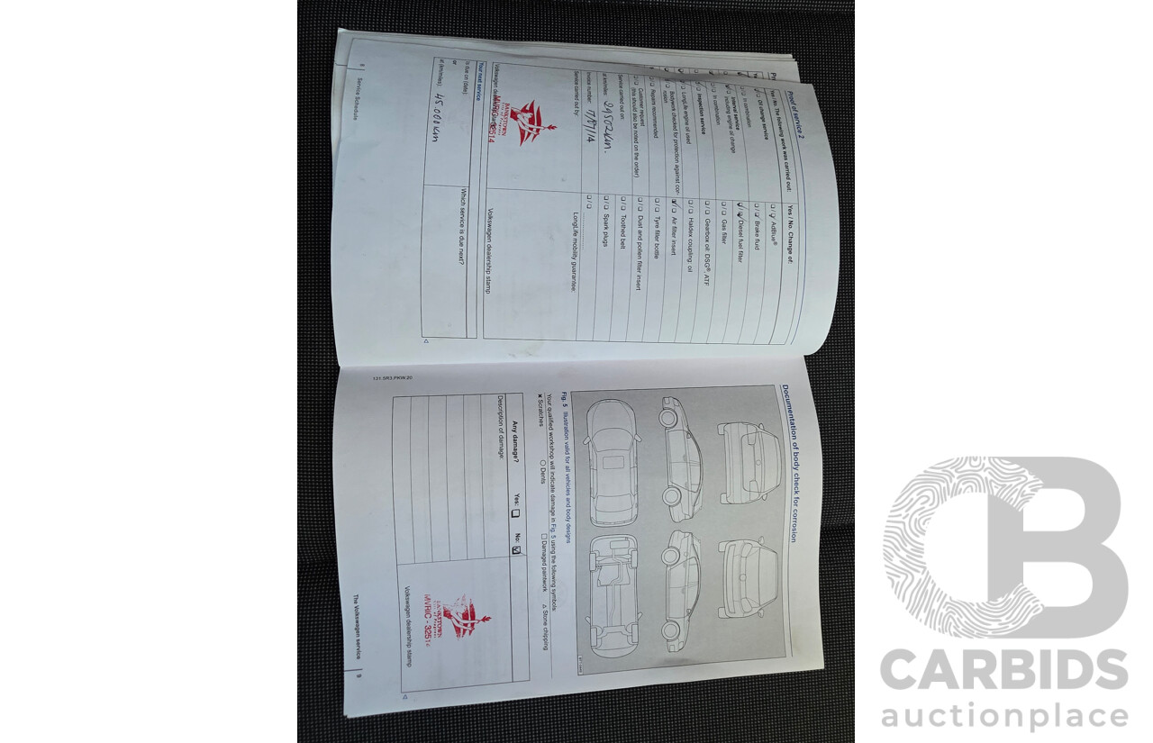 07/2012 Volkswagen Golf 90TSI Trendline 1K MY13 5d Hatchback White 1.4L