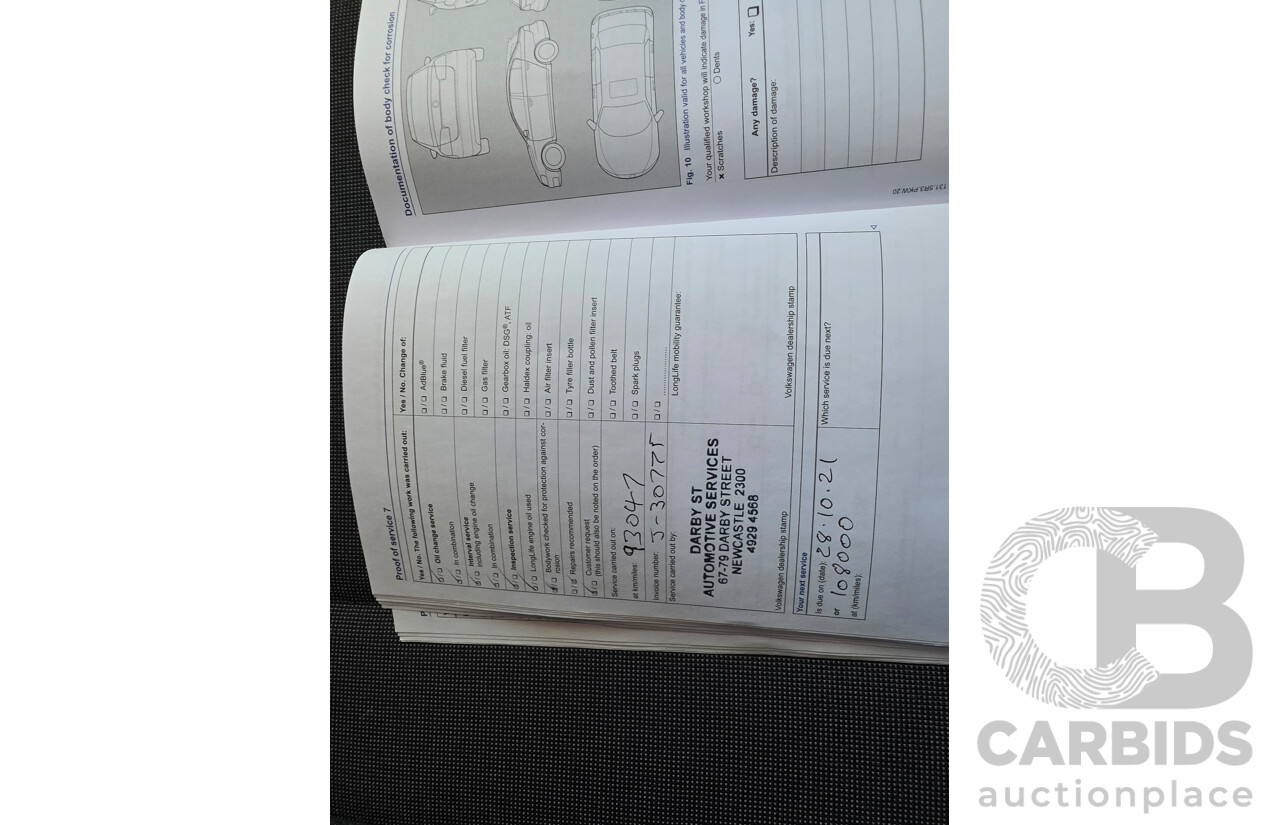 07/2012 Volkswagen Golf 90TSI Trendline 1K MY13 5d Hatchback White 1.4L