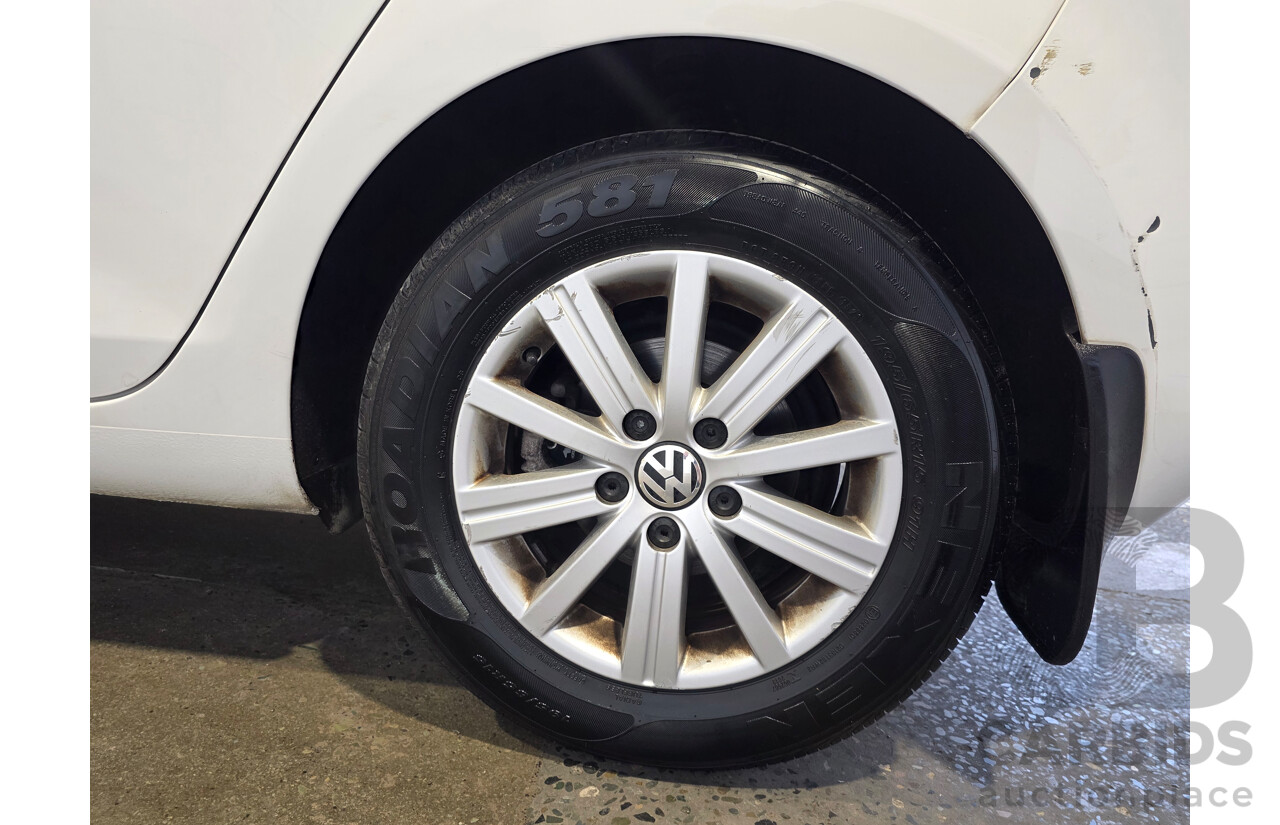 07/2012 Volkswagen Golf 90TSI Trendline 1K MY13 5d Hatchback White 1.4L
