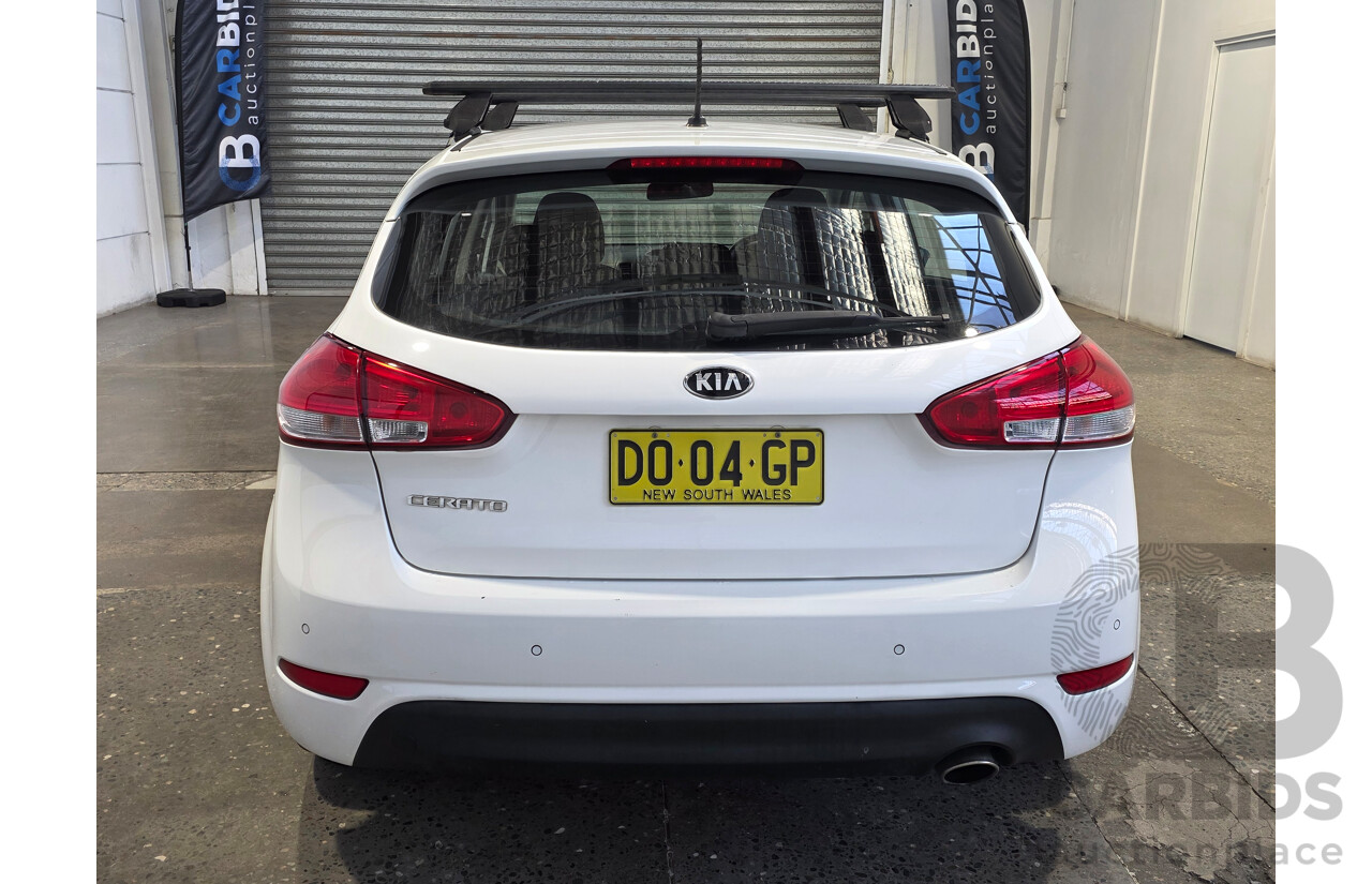 05/2015 Kia Cerato S YD MY15 5d Hatchback White 1.8L