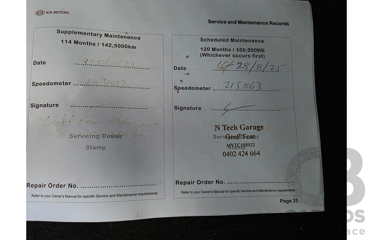 03/2012 Kia Rio S UB 5d Hatchback White 1.4L