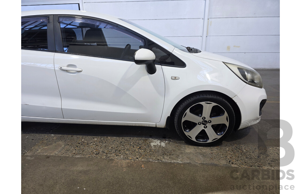 03/2012 Kia Rio S UB 5d Hatchback White 1.4L
