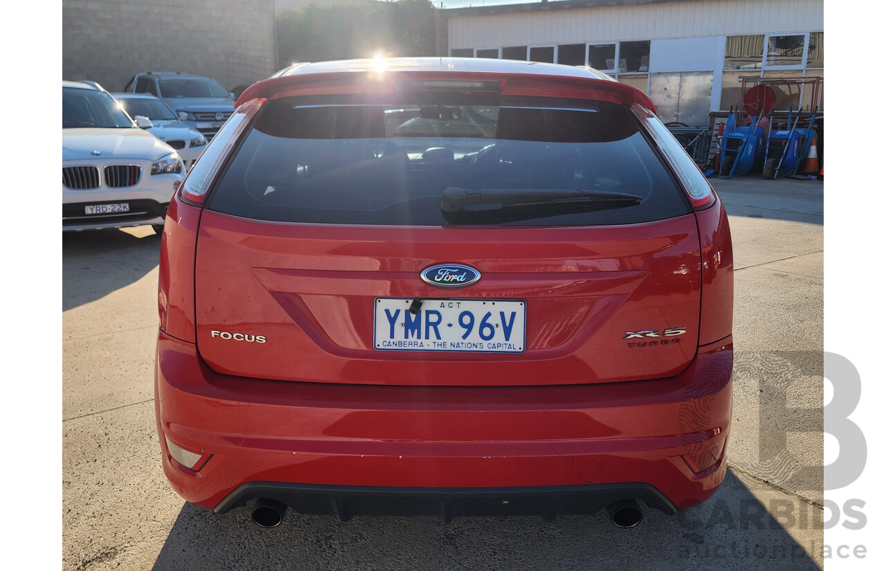 12/2010 Ford Focus XR5 Turbo LV 5d Hatchback Red 2.5L