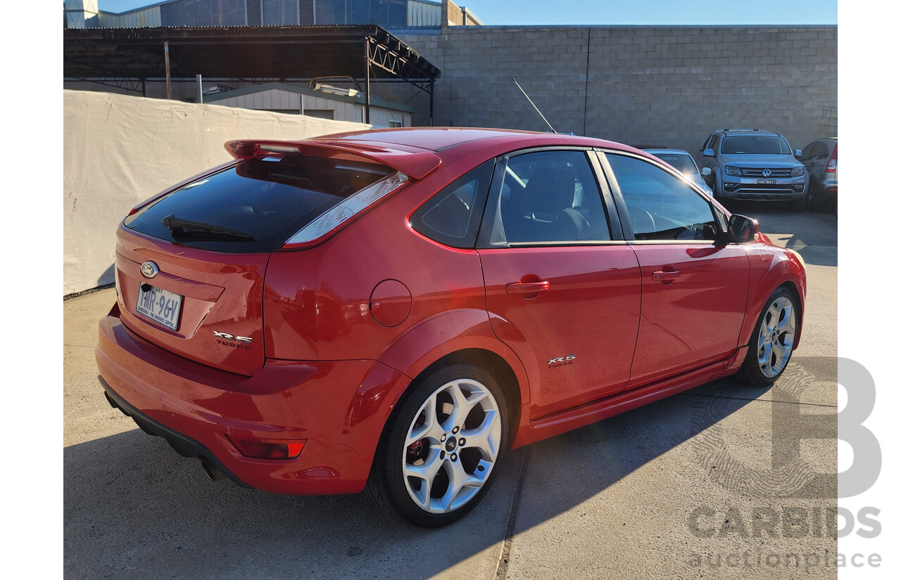 12/2010 Ford Focus XR5 Turbo LV 5d Hatchback Red 2.5L