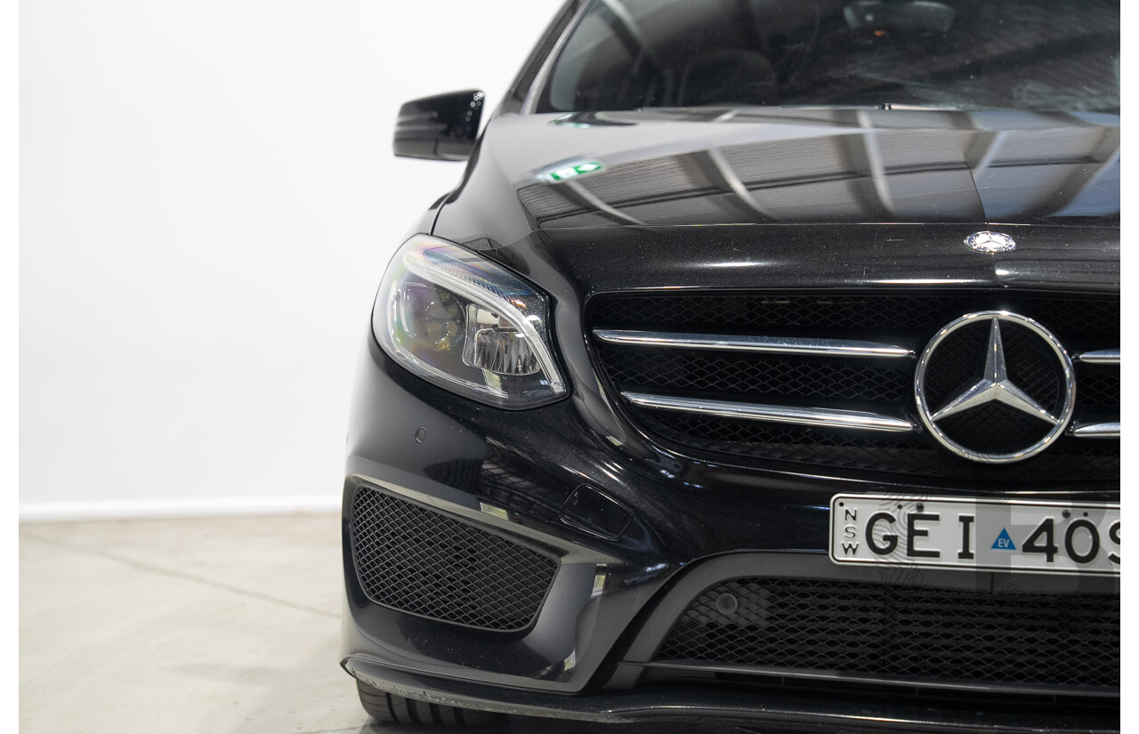 02/2017 Mercedes-Benz B250 4MATIC (AWD) 246 MY17 5d Hatchback Black 2.0L