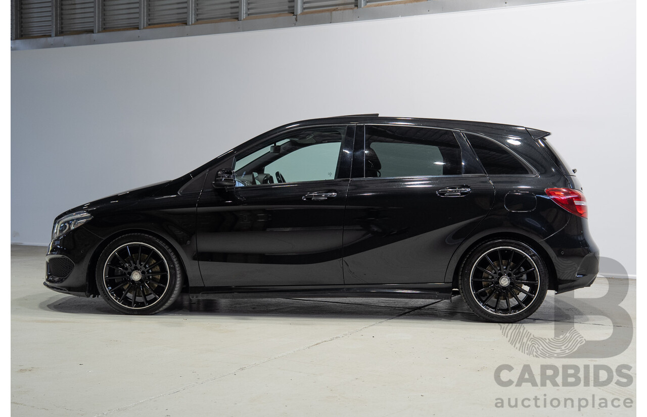 02/2017 Mercedes-Benz B250 4MATIC (AWD) 246 MY17 5d Hatchback Black 2.0L