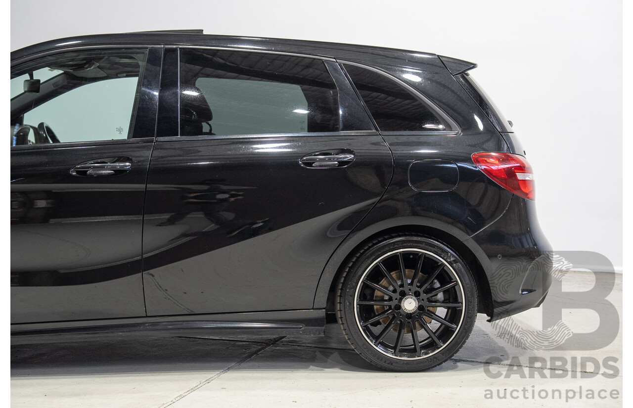 02/2017 Mercedes-Benz B250 4MATIC (AWD) 246 MY17 5d Hatchback Black 2.0L