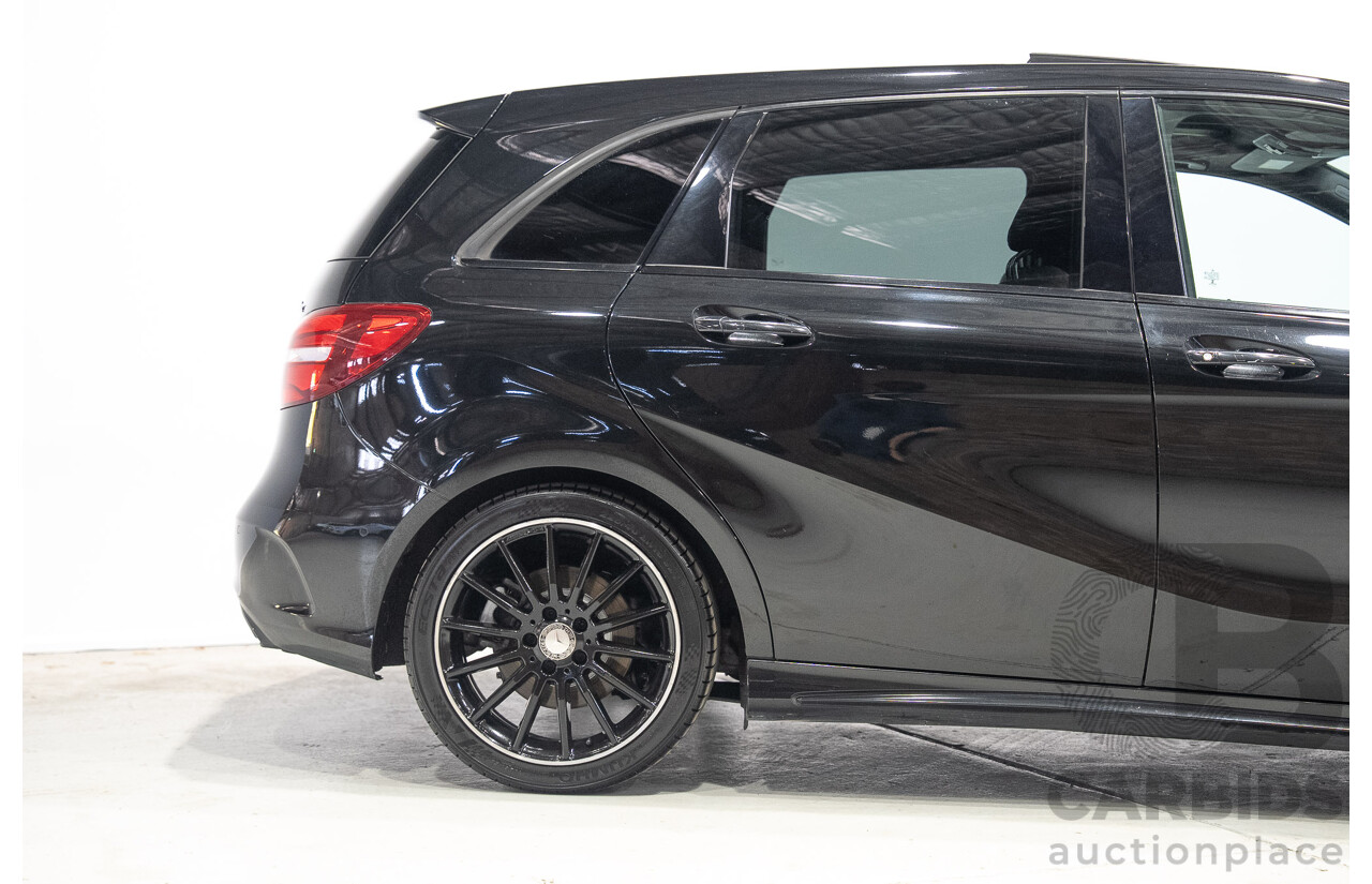 02/2017 Mercedes-Benz B250 4MATIC (AWD) 246 MY17 5d Hatchback Black 2.0L