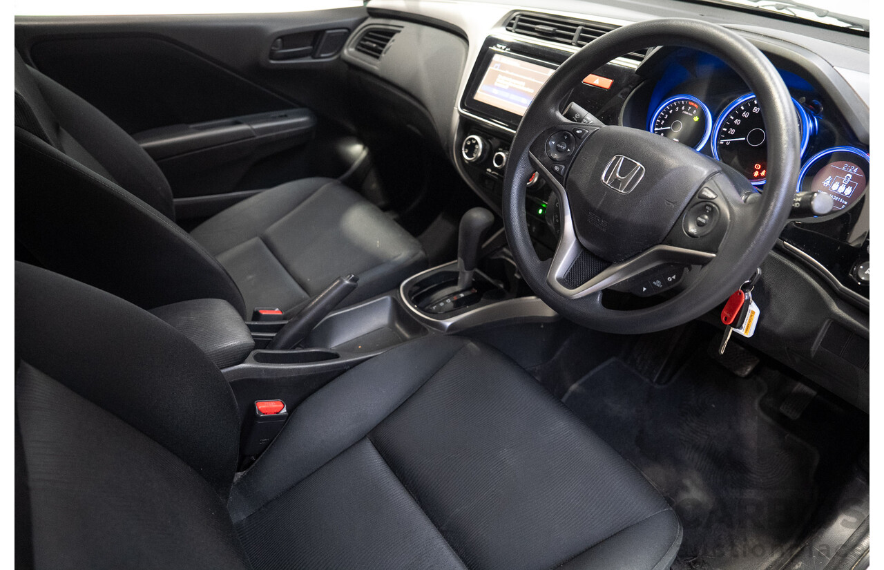 07/2014 Honda City VTi GM MY15 4d Sedan Silver 1.5L