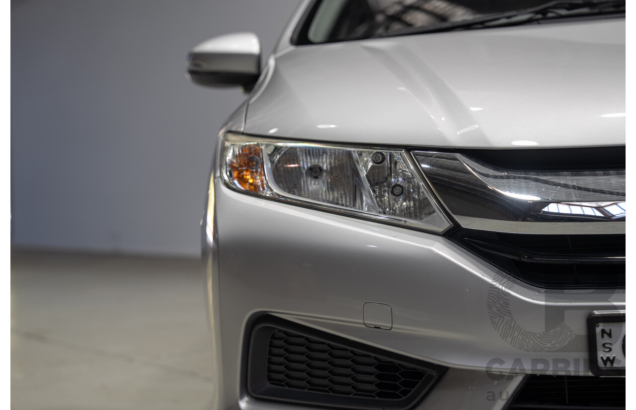 07/2014 Honda City VTi GM MY15 4d Sedan Silver 1.5L