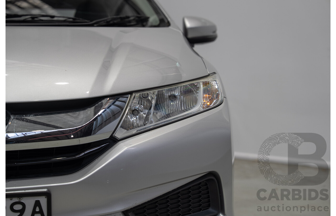 07/2014 Honda City VTi GM MY15 4d Sedan Silver 1.5L