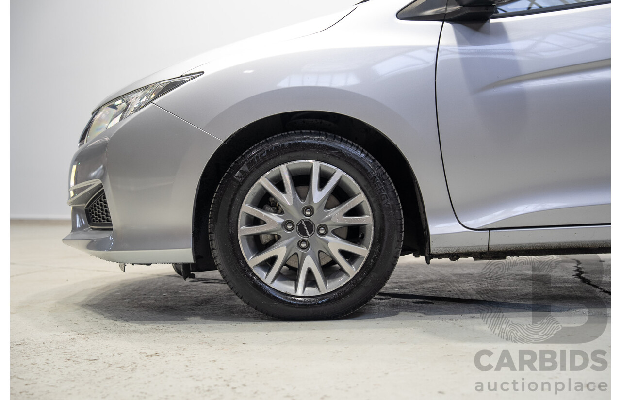 07/2014 Honda City VTi GM MY15 4d Sedan Silver 1.5L