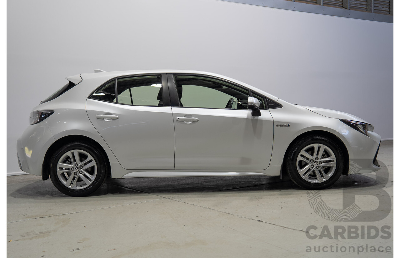 11/2020 Toyota Corolla Ascent Sport HYBRID ZWE211R 5d Hatchback White 1.8L