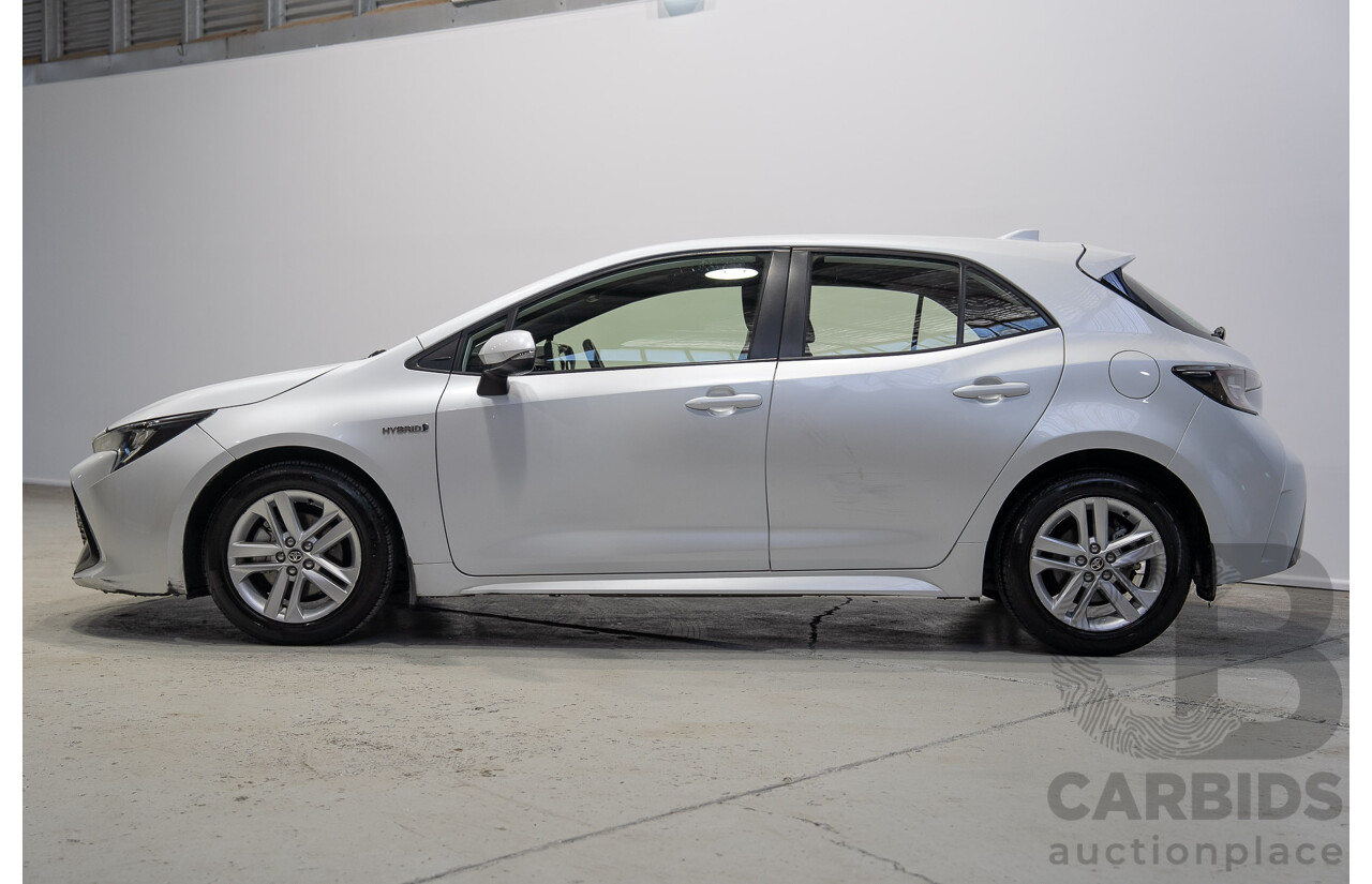 11/2020 Toyota Corolla Ascent Sport HYBRID ZWE211R 5d Hatchback White 1.8L
